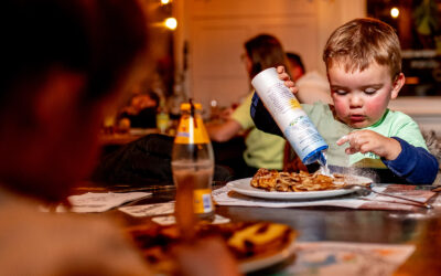 PANNENKOEKEN, MAAR OOK BURGERS MET EEN GLIMLACH